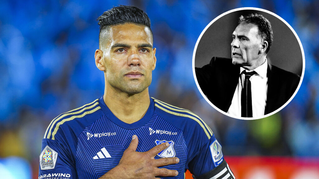 Falcao García y Miguel Ángel Russo. - Vizzor Image.