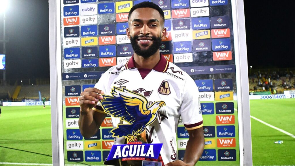 Jersson González, jugador del Deportes Tolima / Vizzor