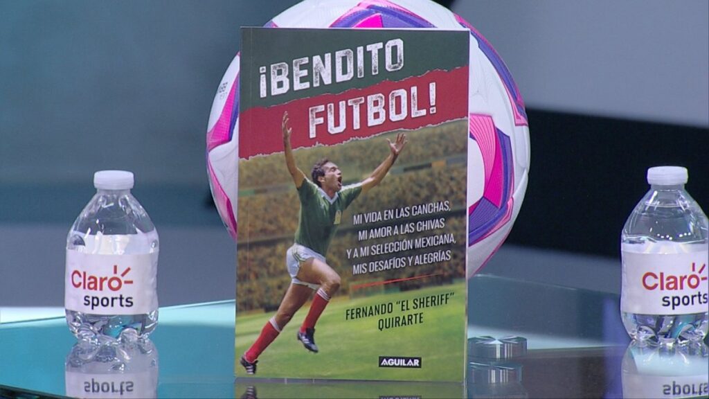 Fernando Quirarte promociona su libro 'Bendito Futbol'