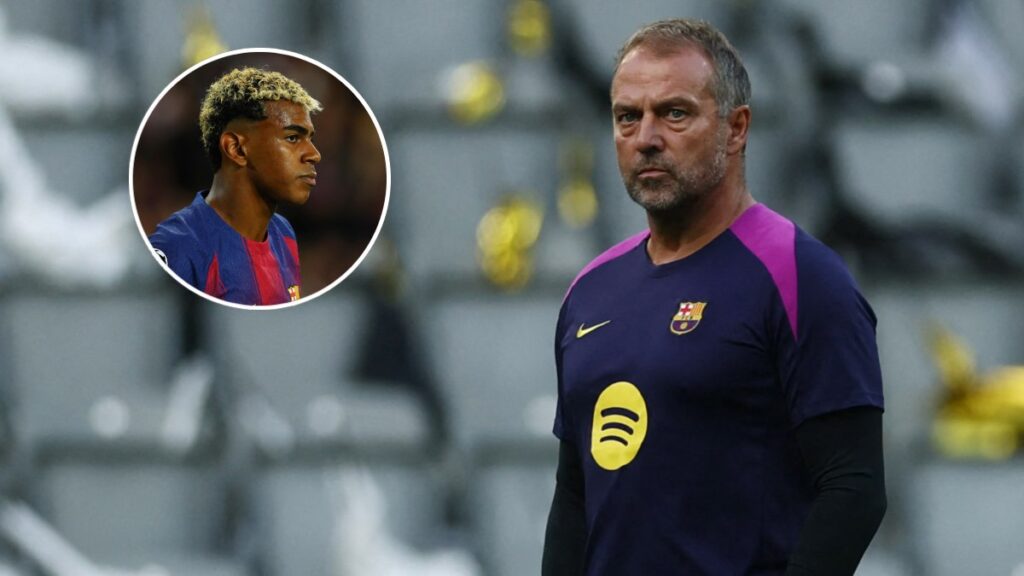 Hansi Flick, entrenador del Barcelon