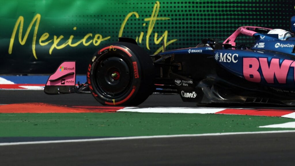 Franco Colapinto en la Qualy del GP de México