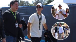 Las estrellas del fútbol que se dieron cita en el GP de México 2025