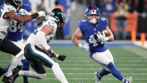 Jaxson Dart y los Giants dan un golpe histórico a los Eagles