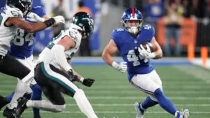 Jaxson Dart y los Giants dan un golpe histórico a los Eagles