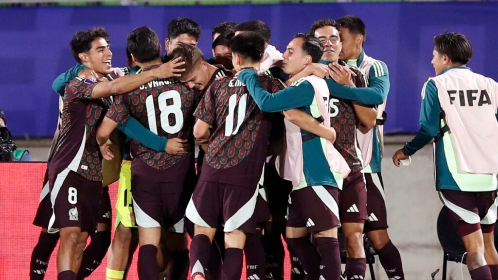 La selección mexicana se adelanta en el marcador tras gran definición de Tahiel Jiménez