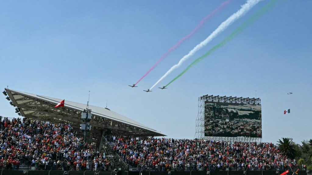 Inicio del GP de México 2025. ALFREDO ESTRELLA / AFP