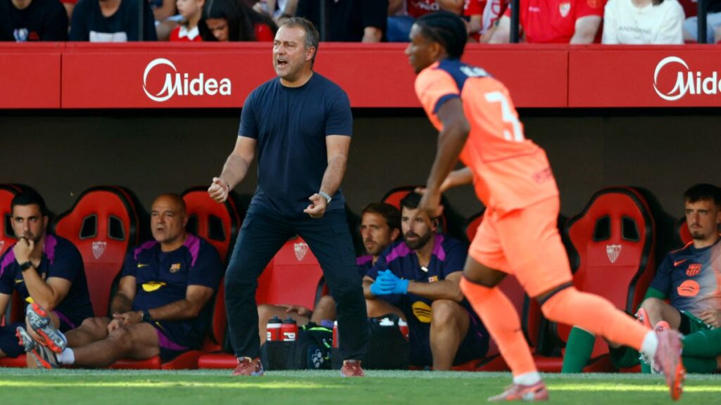 Hansi Flick habla tras la derrota del Barcelona