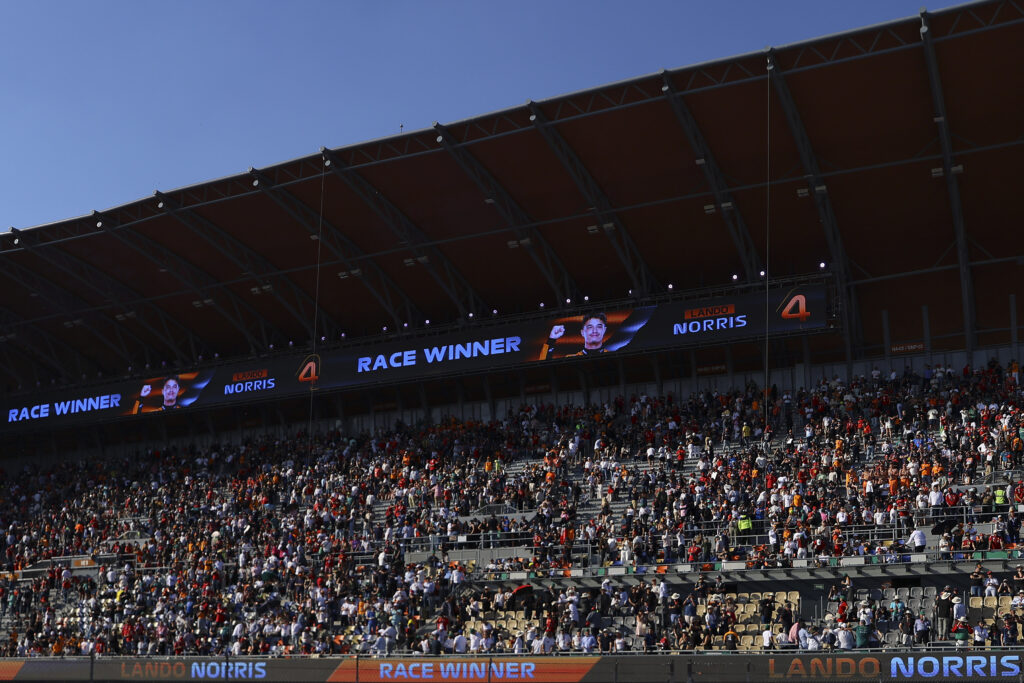 Afición en el GP de México. Alejandra Suárez/ Claro Sports