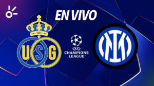 Union SG vs Inter, en vivo el partido de la Champions League 2025