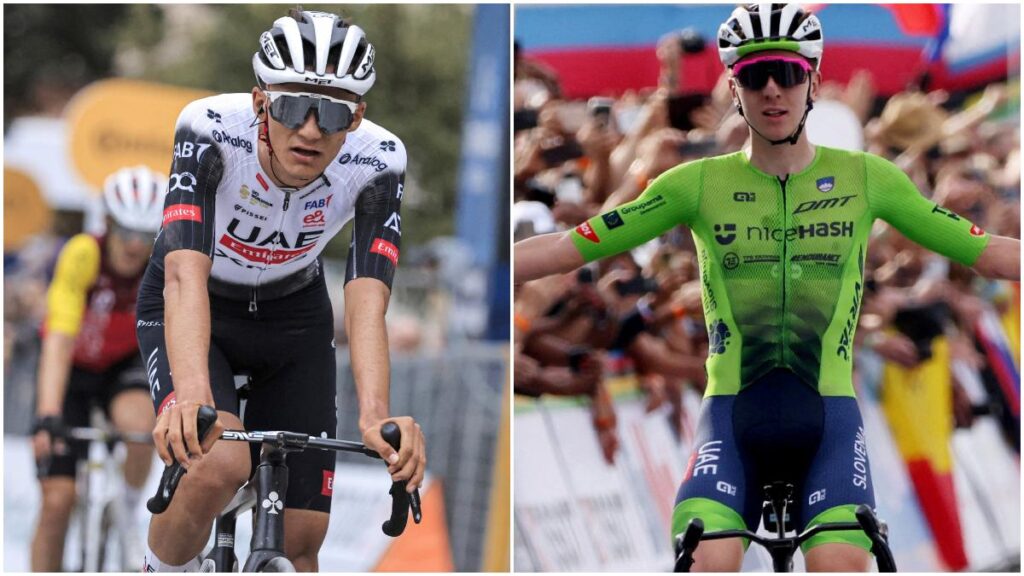 Isaac del Toro, el ciclista mexicano ayudó al mítico Tadej Pogacar para llevarse el título en Tre Valli Varesine