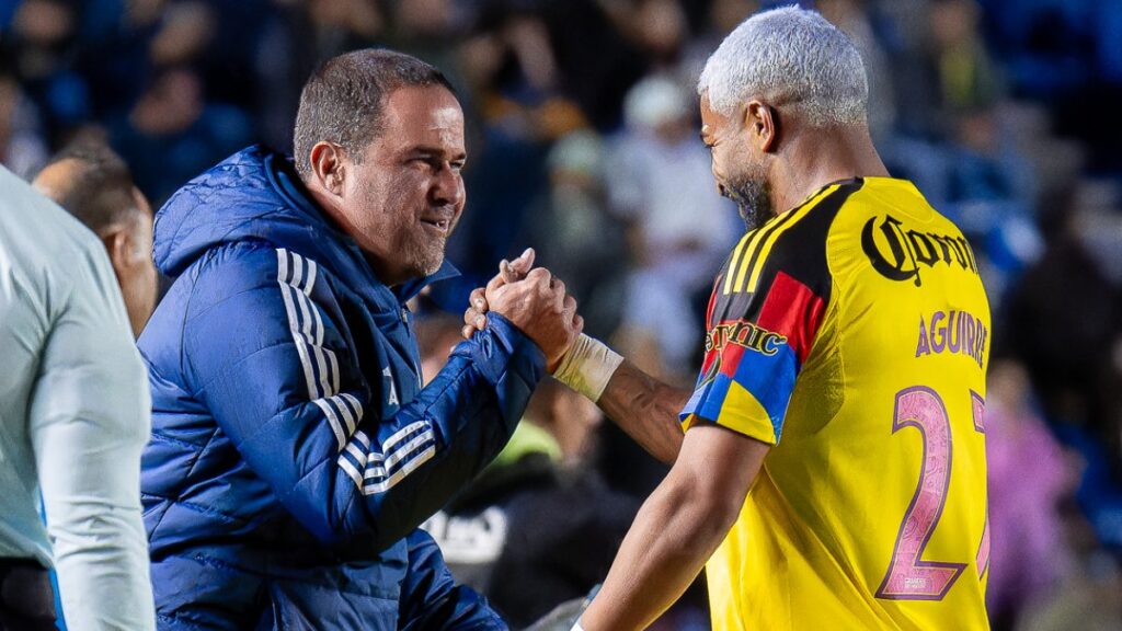 André Jardine y Rodrigo Aguirre