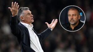 Mendilibar arremete contra el arbitraje tras la derrota del Olympiacos ante Barcelona