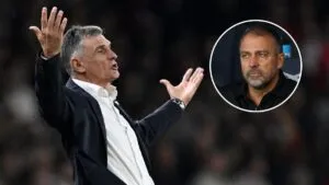 Mendilibar arremete contra el arbitraje tras la derrota del Olympiacos ante Barcelona