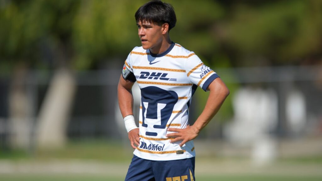 José Mancilla: el elemento de Pumas destacado por The Guardian que busca brillar en el Mundial sub 17.