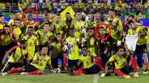 Julián Quiñones vs Kevin Mier: la vez que compartieron gloria en la selección Colombia