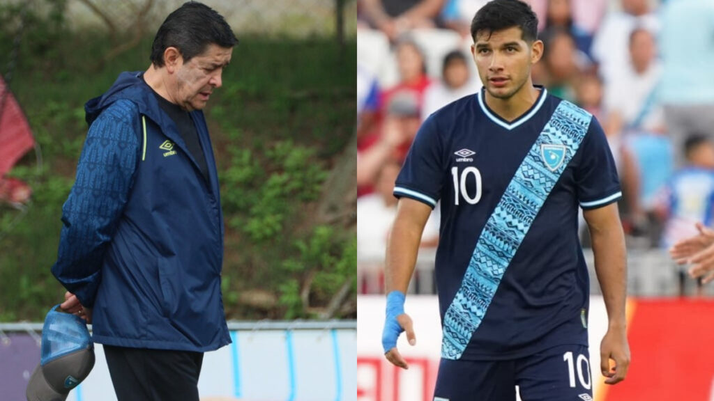 Luis Fernando Tena recibió una indirecta de Antonio López. (FEDEFUT)