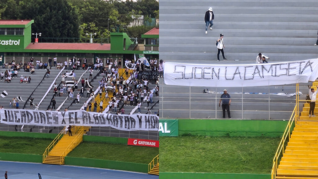 Clima tenso en el Cementos Progreso. (Liga Guate)