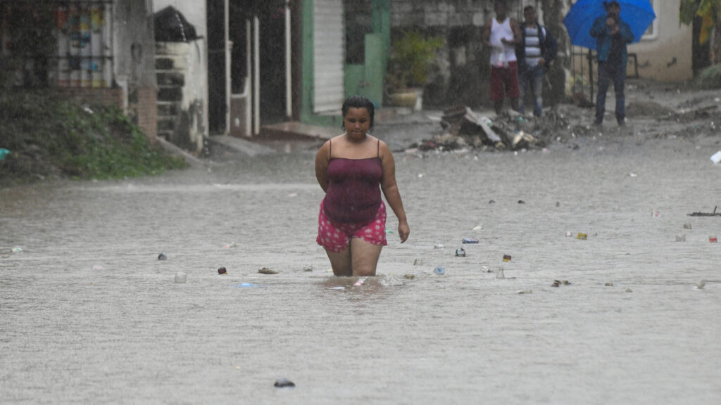 Inundaciones en Santo Domingo, República Dominicana. (Reuters)