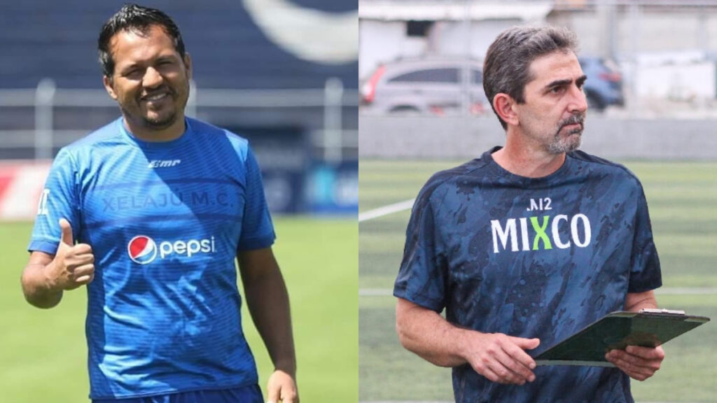 Villatoro y Benítez están haciéndolo en gran forma. (Xelajú X | Mixco Facebook)
