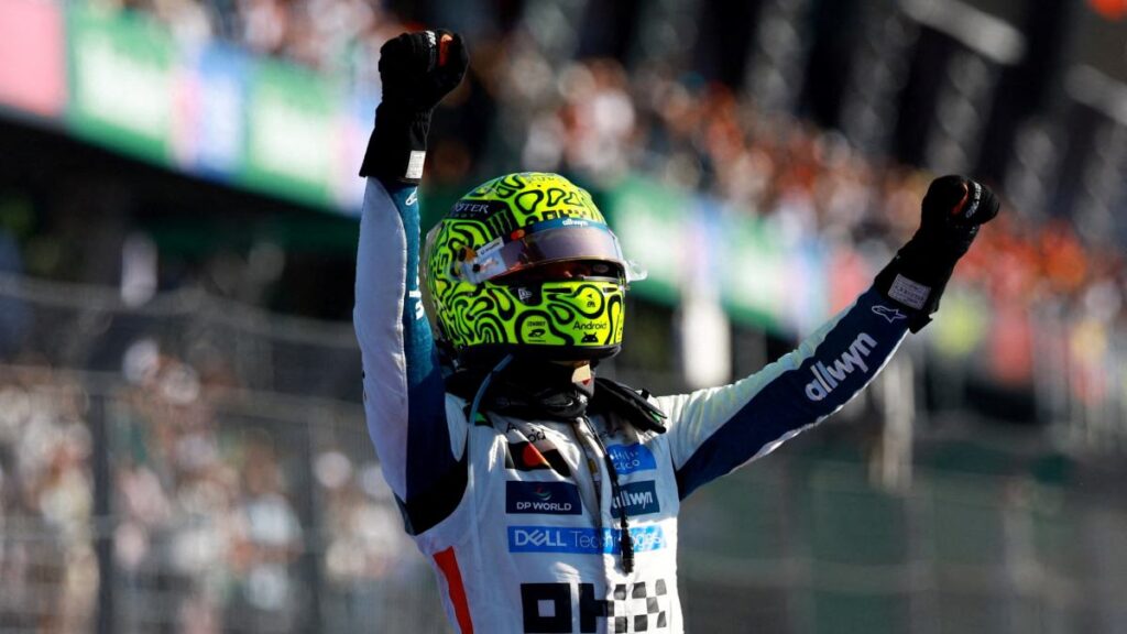 Lando Norris conquista el GP de México y es nuevo líder del campeonato