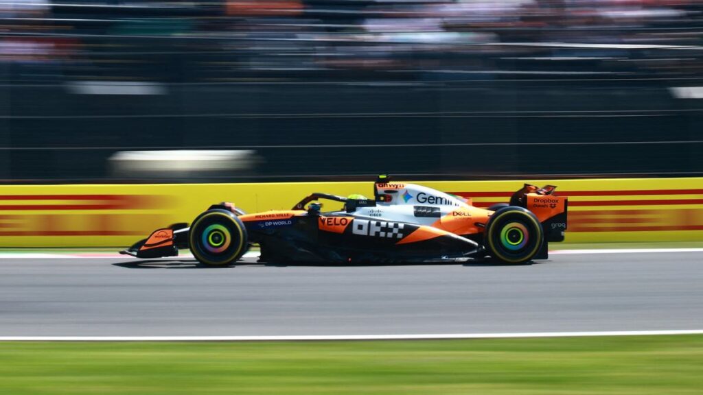 Lando Norris domina la última práctica en México y apunta a la pole