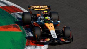 Lando Norris supera a los Ferrari para quedarse con la pole position del GP de México