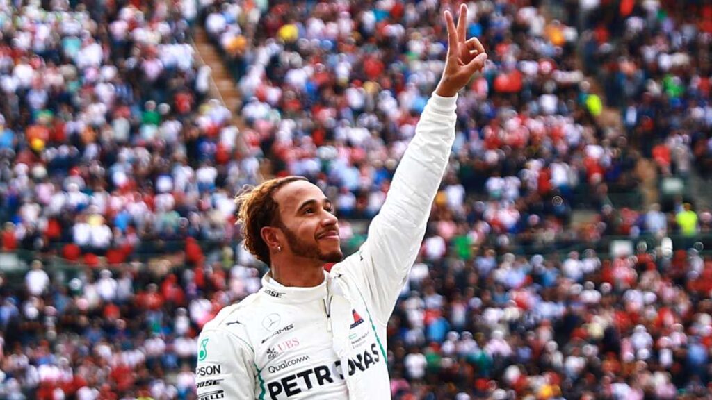 Lewis Hamilton aseguró dos de sus títulos en México