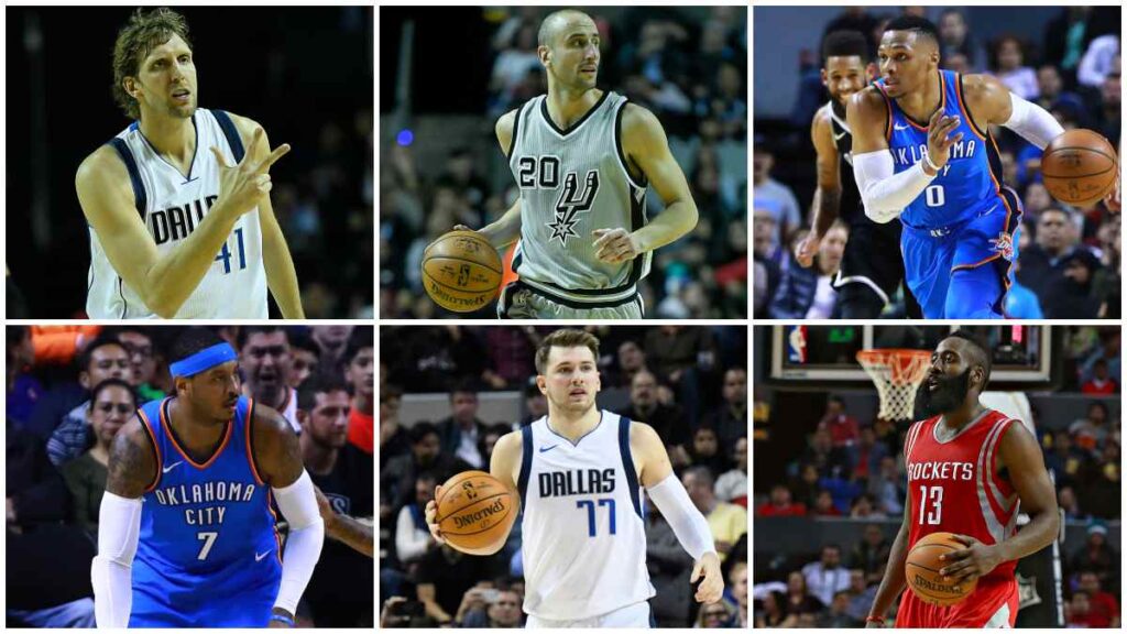 Ginobili, Doncic, Nowitzki y otras leyendas NBA que jugaron en México