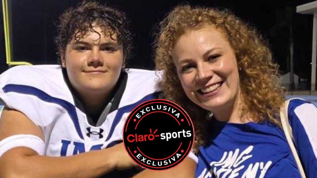 El camino de Liam Chernitsky en el fútbol americano y el acompañamiento de Daniela Magún