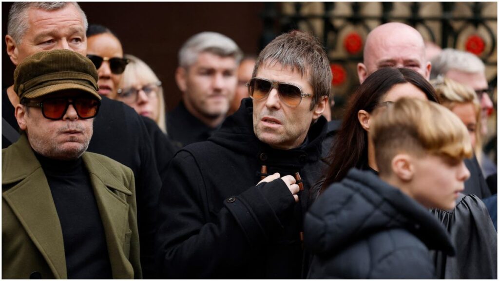 Liam Gallagher, en el funeral de Ricky Hatton | Action Images via Reuters/Jason Cairnduff