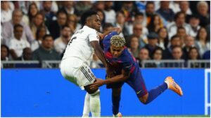 Lamine Yamal y Vinicius Jr: las dos promesas del fútbol mundial envueltas en polémicas