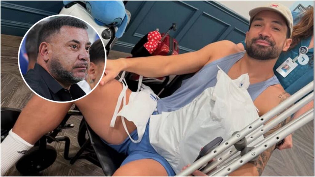 Luan Garcia se dijo listo para iniciar la rehabilitación. Foto Instagram: @luangarciaa