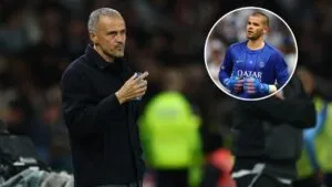 Luis Enrique defiende a sus porteros contra las críticas de la prensa: “Primero Donnarumma y ahora Chevalier”