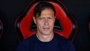 Matías Almeyda celebra un triunfo clave y destaca el trabajo colectivo del Sevilla ante Barcelona