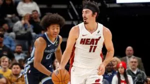 Jaime Jaquez lidera al Miami Heat en una paliza histórica