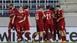 Midtjylland arrasa al Maccabi Tel Aviv y mantiene paso perfecto