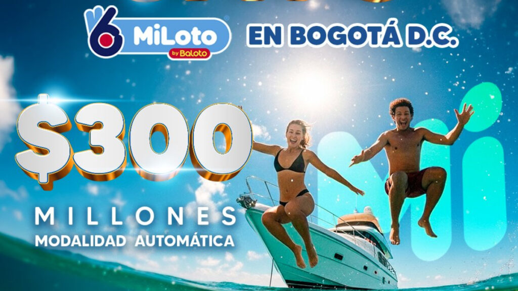 Premio mayor de MiLoto. - @Baloto_Colombia.