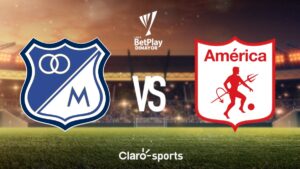 Millonarios vs América en vivo el partido de la Liga BetPlay 2025-II