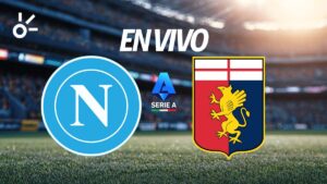 Napoli vs Genoa en vivo la Serie A 2025: resultado y goles de la jornada 6