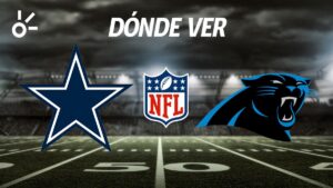 Dallas Cowboys vs Carolina Panthers: horario y dónde ver el partido de la semana 6