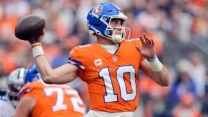 Bo Nix y los Broncos apalean a Cowboys para tomar el liderato de la AFC Oeste