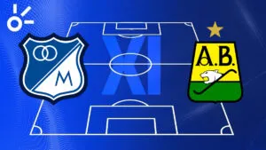 Alineaciones confirmadas de Millonarios vs Atlético Bucaramanga por la Liga BetPlay 2025-II