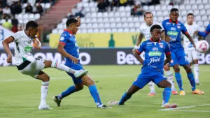 Once Caldas se aprovecha de la necesidad de Unión Magdalena y le da una patada al descenso