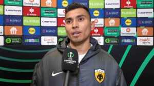 Orbelín Pineda reconoce errores del AEK tras derrota en Conference League