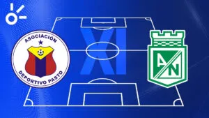 Alineaciones confirmadas de Deportivo Pasto vs Atlético Nacional por la Liga BetPlay Dimayor 2025-II