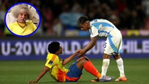 El ‘Pibe’ Valderrama, frustrado por una nueva eliminación de Colombia