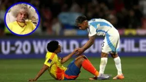 El ‘Pibe’ Valderrama, frustrado por una nueva eliminación de Colombia