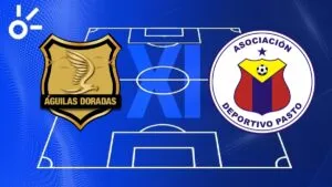 Alineaciones confirmadas de Águilas Doradas vs Deportivo Pasto por la Liga BetPlay 2025-II