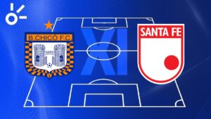 Posibles alineaciones del Boyacá Chicó vs Independiente Santa Fe por la Liga BetPlay 2025-II