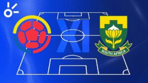 Alineaciones confirmadas de Colombia vs Sudáfrica por el Mundial sub 20 2025